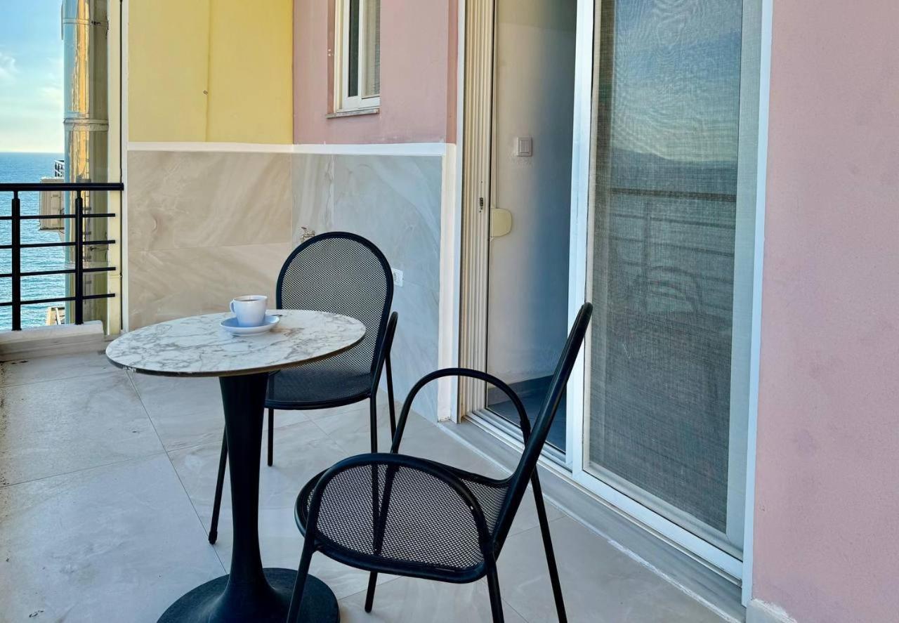 Ferienwohnung Viola Sea View Penthouse Sarandë Exterior foto