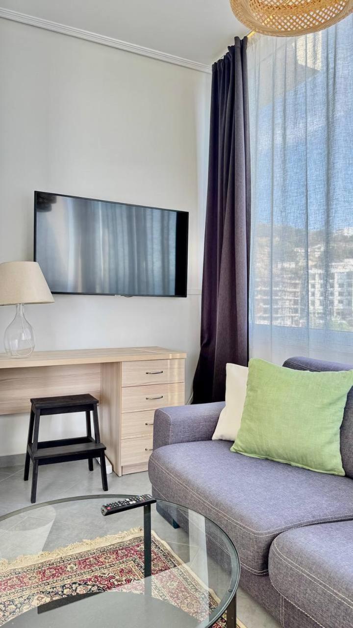Ferienwohnung Viola Sea View Penthouse Sarandë Exterior foto