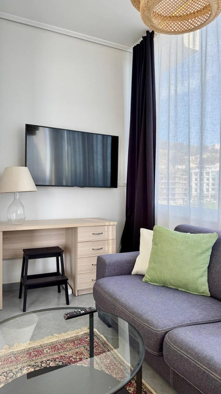 Ferienwohnung Viola Sea View Penthouse Sarandë Exterior foto